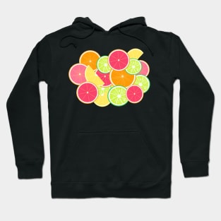 Tossed citrus slices Hoodie